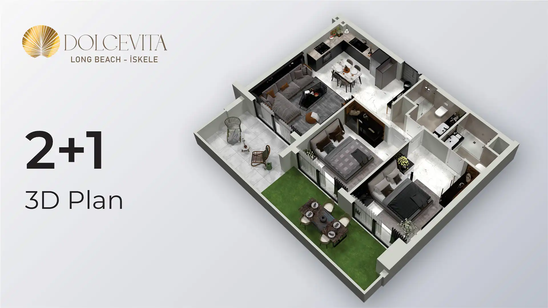 Dolce Vita Eng Kat Planı 2+1